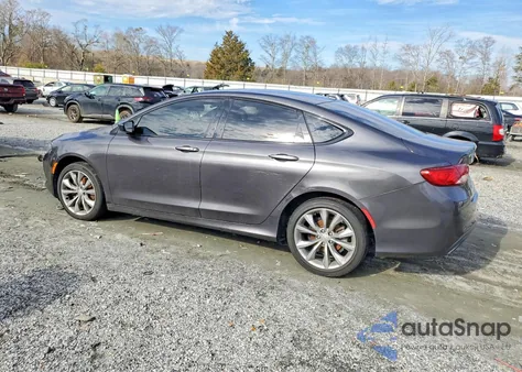 2015 Chrysler 200 S z USA, uszkodzony, nr VIN 1C3CCCBB9FN730803